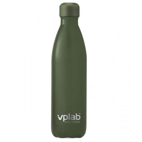VPLab Nutrition Metal water bottle 500 ml Military