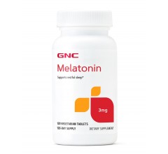 GNC Melatonin 3mg 120 veg tablets
