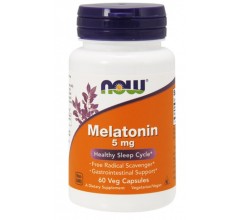 Now Foods Melatonin 5 mg 60 Veg Capsules