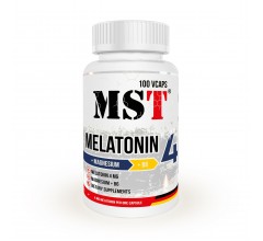 MST Melatonine 4 + Magnesium + B6 100 Vcaps
