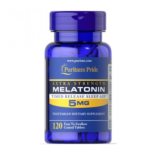 Puritans Pride Melatonin 5 mg 120 Tablets