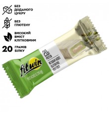 FitWin Батончик Protein Bar 33% 60 грамм фисташковый крем