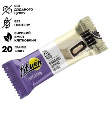 FitWin Батончик Protein Bar 33% 60 грамм печиво з вершками