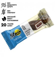 FitWin Батончик Protein Bar 33% 60 грамм кокосовый крем