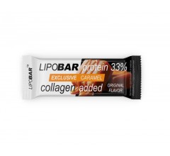 Lipobar Exclusive Protein Bar 33% 50г карамель