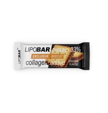 Lipobar Exclusive Protein Bar 33% 50г бисквит