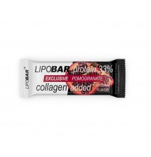 Lipobar Exclusive Protein Bar 33% 50г гранат