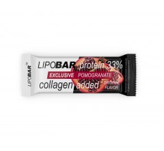 Lipobar Exclusive Protein Bar 33% 50г гранат