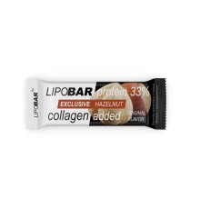 Lipobar Exclusive Protein Bar 33% 50г фундук