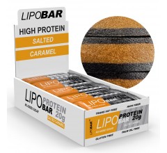 Lipobar Protein Bar (20г белка) 50г соленая карамель