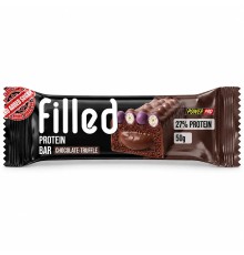 Power Pro Filled Bar 50г (27% протеїну без цукру) шоколад-трюфель