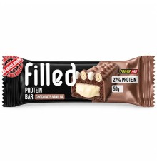 Power Pro Filled Bar 50г (27% протеїну без цукру) шоколад-ваніль