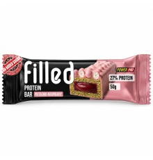 Power Pro Filled Bar 50г (27% протеїну без цукру) фісташка-малина