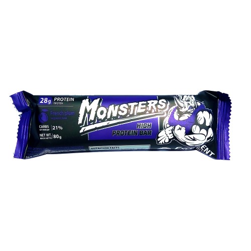Monsters High Protein Bar 80g чернослив