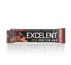 Nutrend Excelent Protein Bar 85g шоколад с орехом