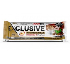 Amix Exclusive Protein Bar 85г мокко-шоко-кава
