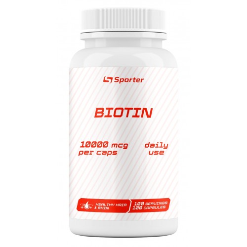 Sporter Biotin 10000 мкг 100 капс