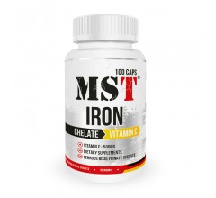 MST Iron Chelate + Vitamin C 100 caps