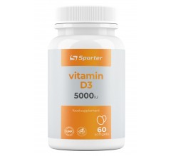 Sporter Vitamin D3 5000 ME 60 софт гель