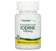 NaturesPlus Potassium Iodide 150 mcg 100 Tablets