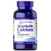 Puritans Pride Absorbable Calcium 1300 mg Plus vitamín D3 25 mсg 100 Softgels