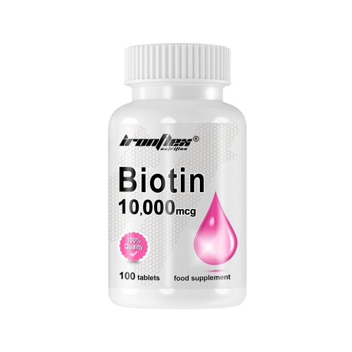 Ironflex Biotin 10000 mcg 100 tabs