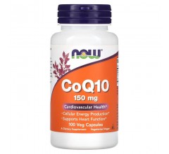 Now Foods CoQ10 150mg 100 vcaps