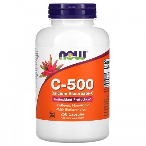 Now Foods C-500 Calcium Ascorbate 250 caps