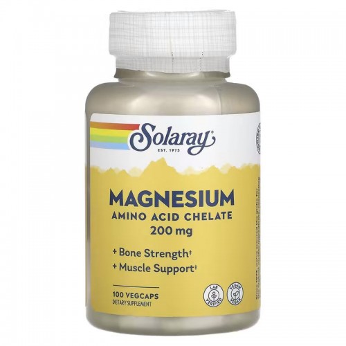 Solaray Magnesium 200 mg 100 VegCaps