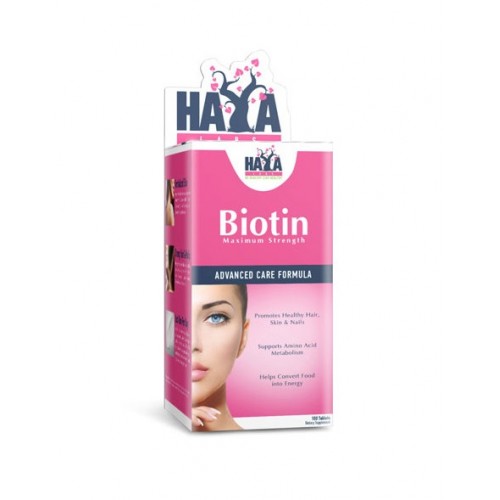 Haya Labs Biotin Maximum Strength 10,000 mcg 100 таб