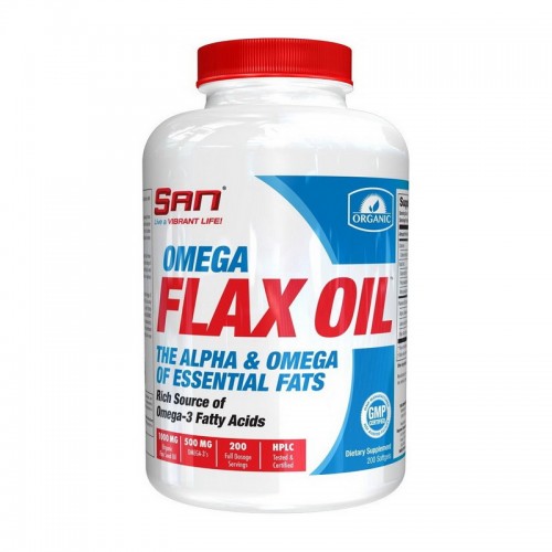 SAN Omega Flax Oil 200 softgels