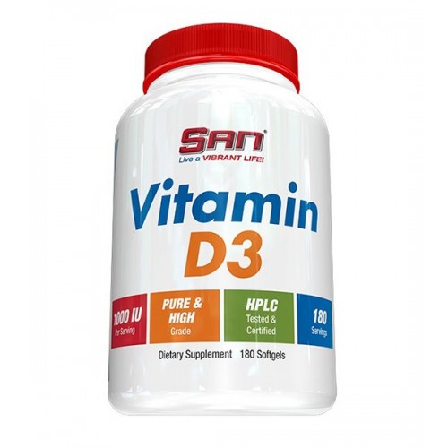 SAN Vitamin D3 1000 IU 180 капс