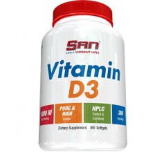SAN Vitamin D3 1000 IU 360 капс