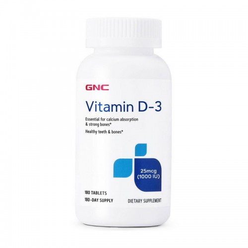 GNC Vitamin D3 1000 180 tab
