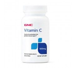 GNC Vitamin C 500 100 veg caplets