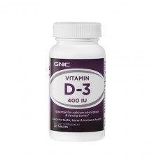 GNC Vitamin D-3 400 UI 100 tab