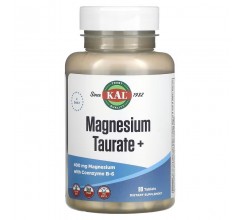 KAL Magnesium Taurate + 200 mg 90 Tablets
