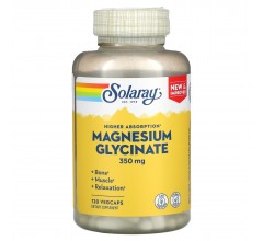 Solaray High Absorption Magnesium Glycinate 350 mg 120 VegCaps