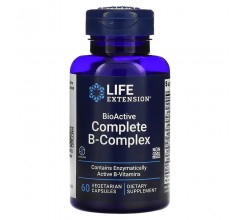 Life Extension BioActive B-Complex Complete 60 veg caps
