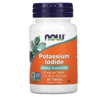 Now Foods Potassium Iodide 30mg 60 tabs
