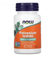 Now Foods Potassium Iodide 30mg 60 tabs