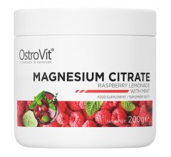 OstroVit Magnesium Citrate 200 gram малиновий лимонад з м'ятою