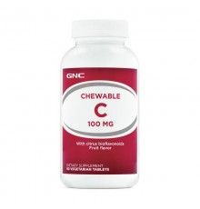 GNC Chewable C 100mg 90 veg tablets