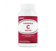 GNC Chewable C 100mg 90 veg tablets