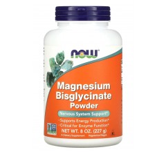 Now Foods Magnesium Bisglycinate Powder 227 g