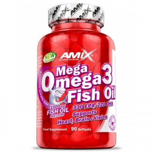 Amix Mega Omega 3 Fish Oil 1000mg 90caps