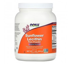 Now Foods Sunflower Lecithin Pure Powder 454g