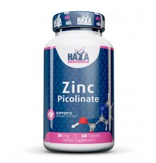 Haya Labs Zinc Picolinate 30 mg 60 Tabs