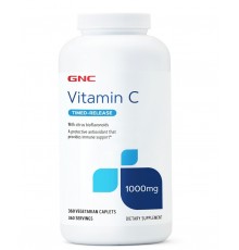 GNC Vitamin C 1000 mg Timed Release 360 Vegetarian Caplets