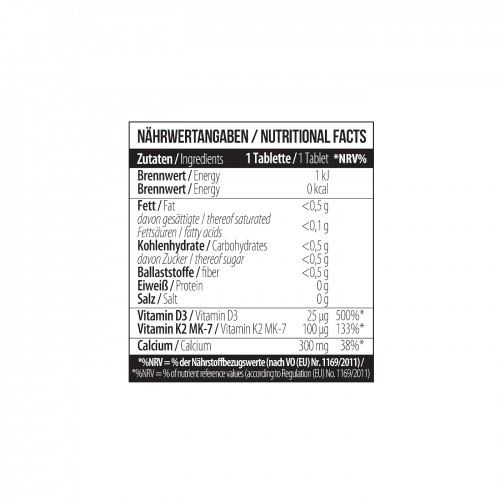 MST Calcium citrate Vitamin D3 + K2VITAL® 60 tab